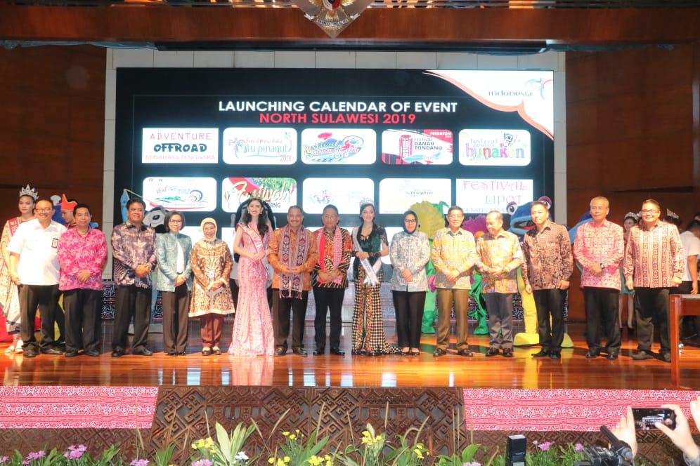 Calendar of Event North Sulawesi 2019, Tomohon Internasional Flowers Festival di Launching