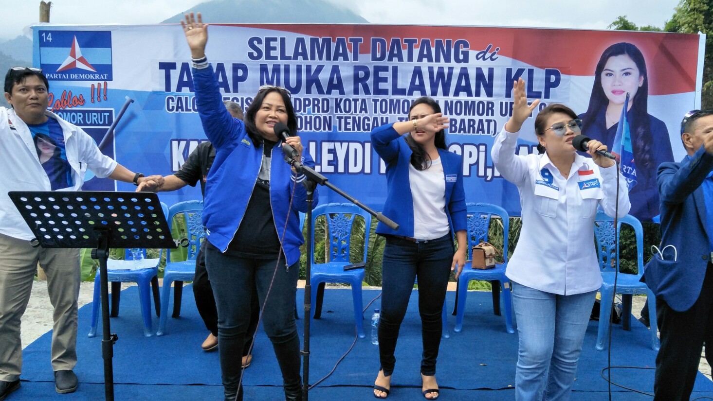 Galang Pemenangan Bersama Demokrat, RINA Jo Motivasi Relawan KLP Galang Pemenangan Bersama Demokrat, RINA Jo Motivasi Relawan KLP