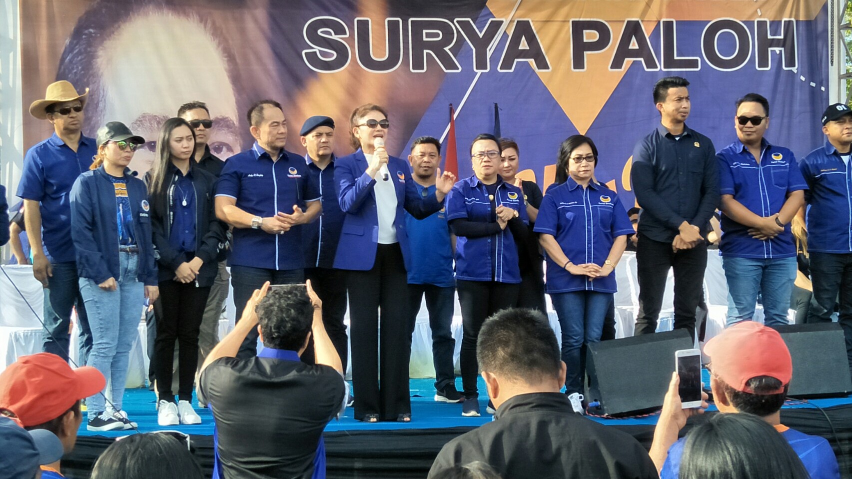 Kampanye Partai Nasdem di Tomohon, Gaungkan Aroma Perubahan