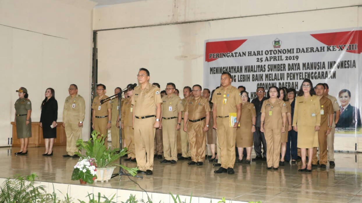 Pemkot Tomohon Gelar Hari Otda 2019