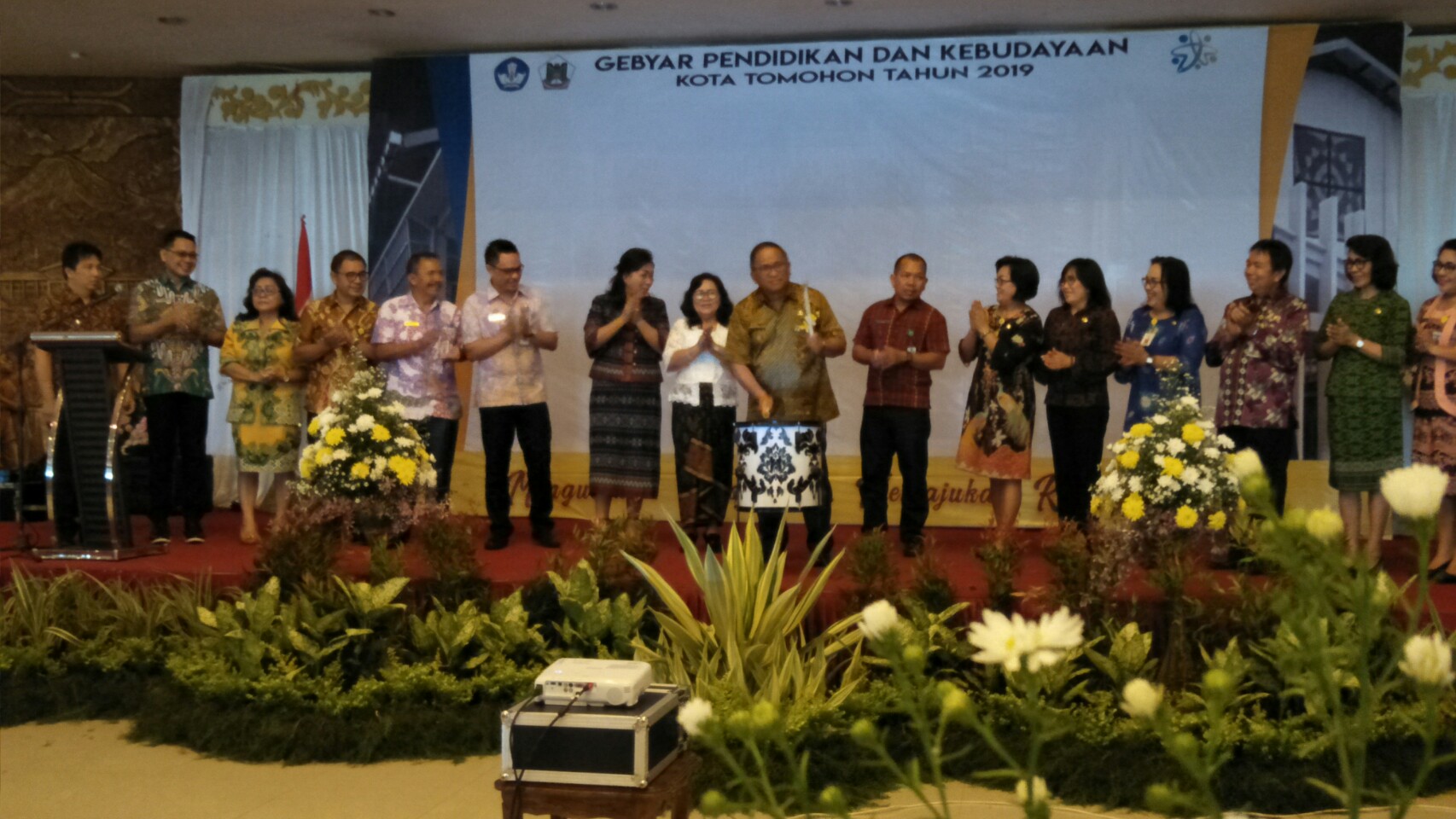 Gebyar Pendidikan 2019, Internasional Office dan Data Centre Dikbud Tomohon di Launching