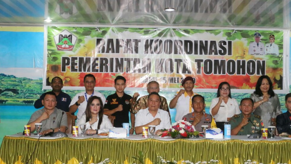 Moningka Hadiri Koordinasi Pelayanan Publik