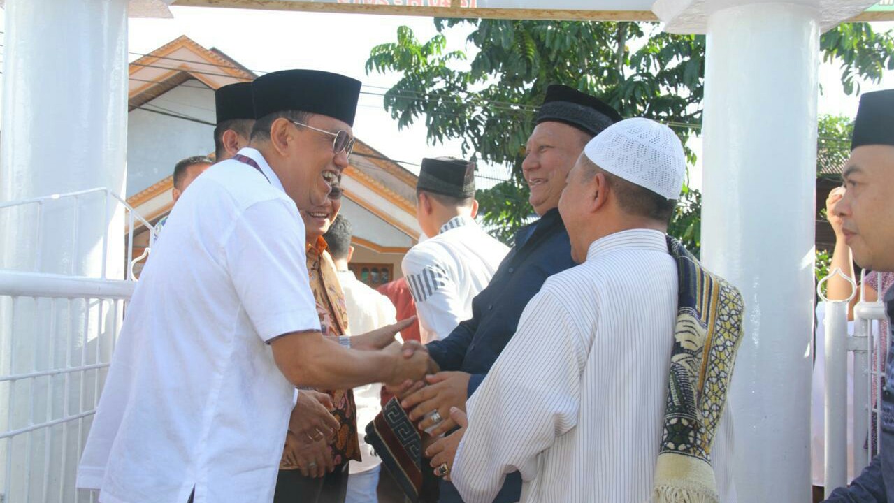 Bupati ROR Hadiri Solat Ied 1440 Hijriah di Kamja