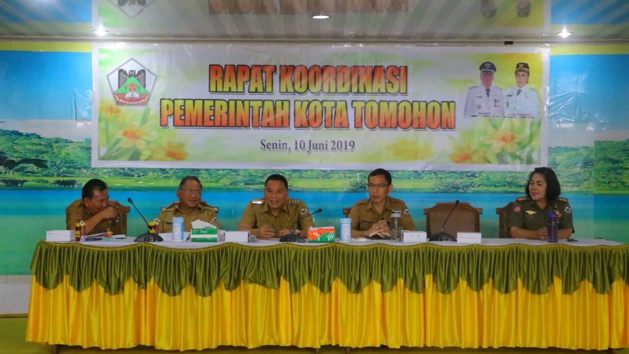 Dihadiri Walikota Eman, Lolowang Pimpin Rakor