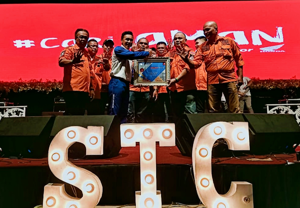 Sponsori STC 2019, Honda Sosialisasikan #Cari_Aman