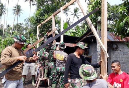 150 Personil TMMD 105 Menyebar di Lokasi Sasaran Fisik