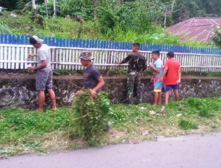 Bukti Karya Nyata Satgas TMMD Di Lingkungan Masyarakat