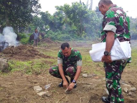 Dandim Koordinasi dengan Perwira Kodim 1310/Bitung