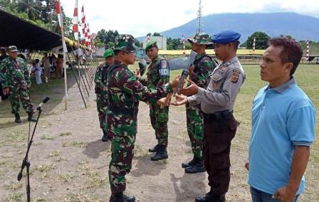 GLADI KOTOR UNTUK MEMINIMALISIR KESALAHAN SEBELUM UPACARA PEMBUKAAN TMMD KE-105 TA. 2019 DILAKSANAKAN