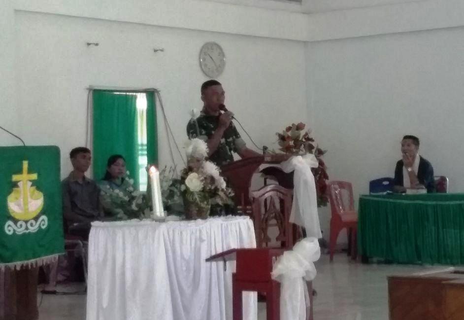 Warga Apela Satu Diundang pada Acara Pembukaan TMMD Warga Apela Satu Diundang pada Acara Pembukaan TMMD