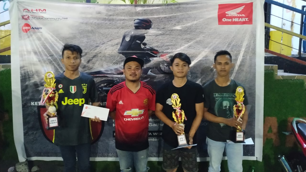 Zulkifli Pemenang Kompetisi Modifikasi Honda Sonic 150R Zulkifli Pemenang Kompetisi Modifikasi Honda Sonic 150R