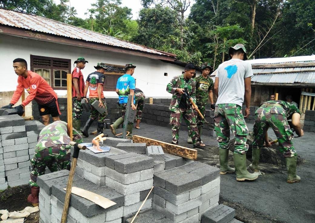 Dua RTLH Target TMMD Selesai Tepat Waktu