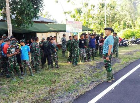 Ini Yang Ditekankan Danton Satgas TMMD Ke-105 Saat Apel Pagi