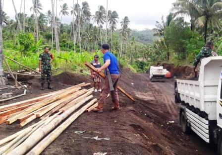 Kehadiran Dansatgas TMMD Ke-105 Ke Lokasi TMMD, Menjadi Penyemangat Kerja