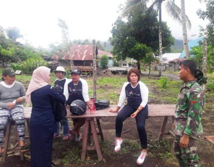 Komsos Dengan Masyarakat, Disela-Sela Pengerjaan Sasaran Fisik