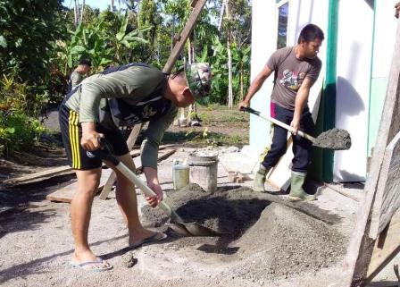 TMMD Ke-105 Kodim 1310/Bitung, Bukti Karya Nyata Membangun Desa