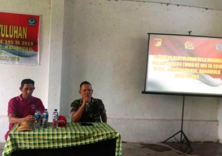 Warga Masyarakat Duasudara Dibekali Pengetahuan Bela Negara