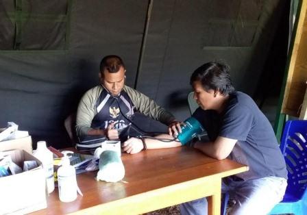 Warga Senang Mendapat Pelayanan Kesehatan Gratis