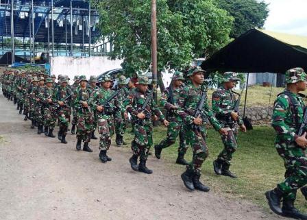 Kodim 1310/Bitung Siapkan Ratusan Prajurit ke Lokasi TMMD