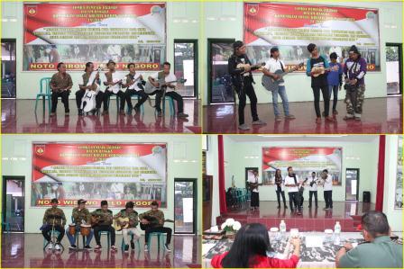 Komsos Kreatif TA 2019, Kodim 0718/Pati Gelar Lomba Tari dan Pemusik Jalanan Komsos Kreatif TA 2019, Kodim 0718/Pati Gelar Lomba Tari dan Pemusik Jalanan