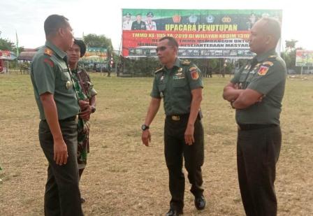 Dandim Berharap Pelaksanaan Upacara Penutupan TMMD Berjalan Lancar