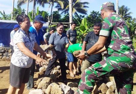 Danramil Apresiasi Kerjasama TNI Dengan Masyarakat