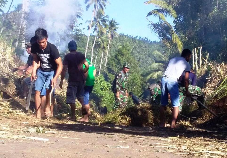 Sukses TMMD ke 150 Tak Lepas dari Peran Aktif Masyarakat