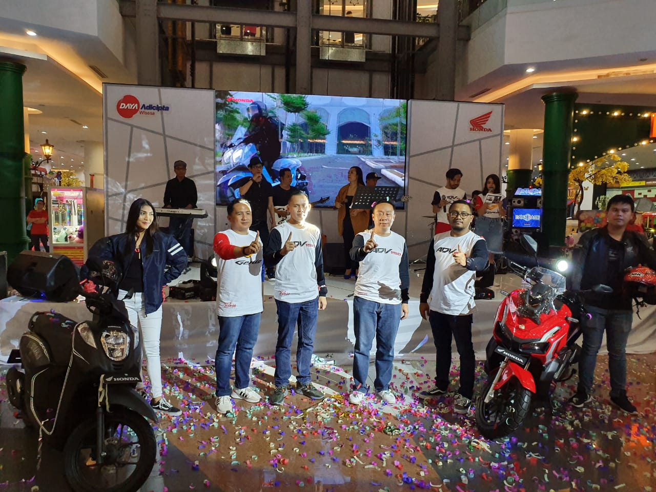 Honda Genio dan ADV150 Hadir di Manado, PT DAW Launching ‘Torang Honda’