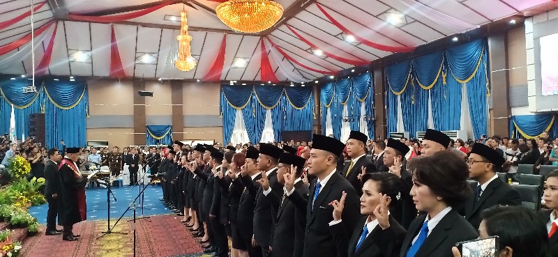 40 Anggota DPRD Kota Manado Resmi Bertugas