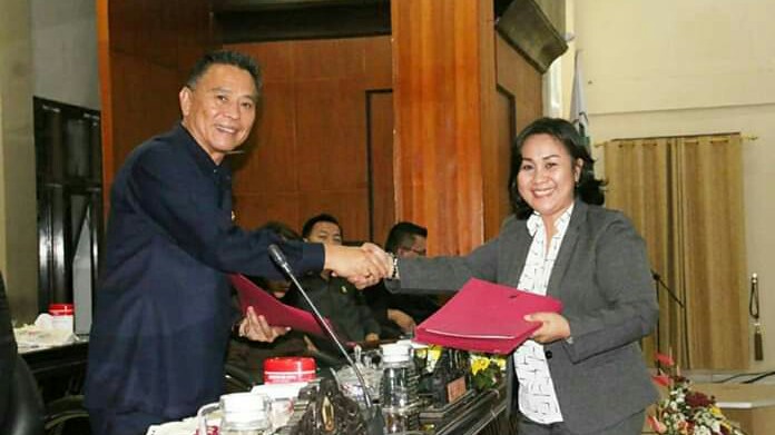 Paripurna DPRD Tomohon Perubahan APBD 2019