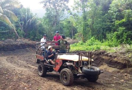 Jalan Pusat Perekenomian Warga, Dibuat Satgas TMMD