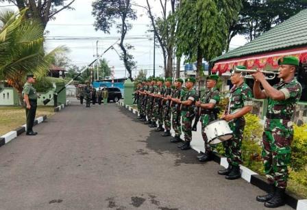 Pangdam XIII/Merdeka Terima Penghormatan Regu Jajar