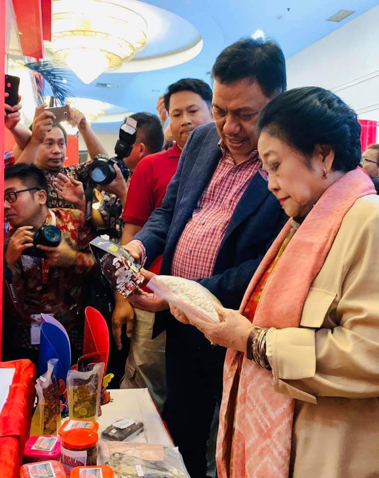 Mampir ke Sulut Expo 2019, Megawati Kagumi Potensi Sulawesi Utara