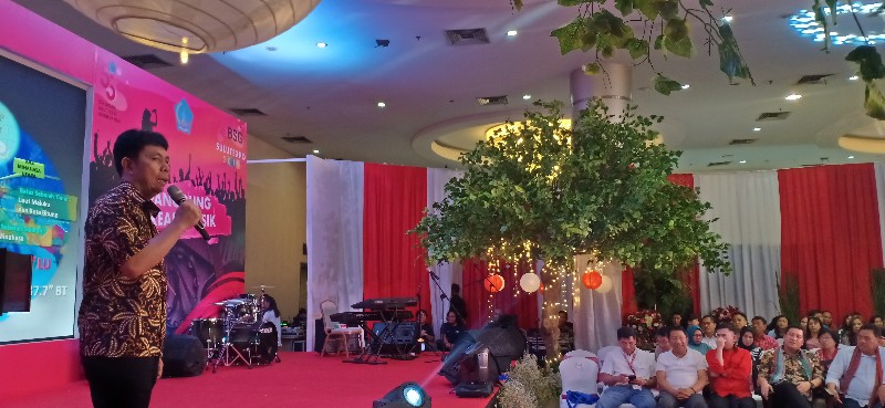 Wakili Bupati VAP, Mingkid Paparkan Potensi Minahasa Utara di Sulut Expo 2019