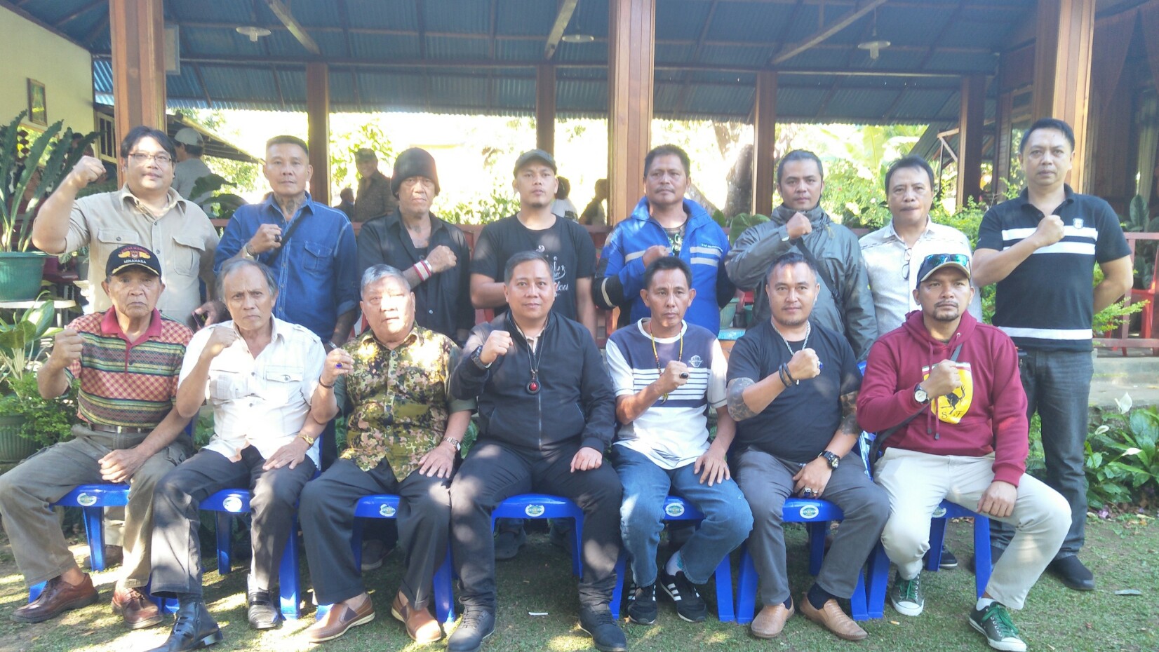 Roland Roeroe Pastikan Komitmen Program Laskar Adat Minahasa