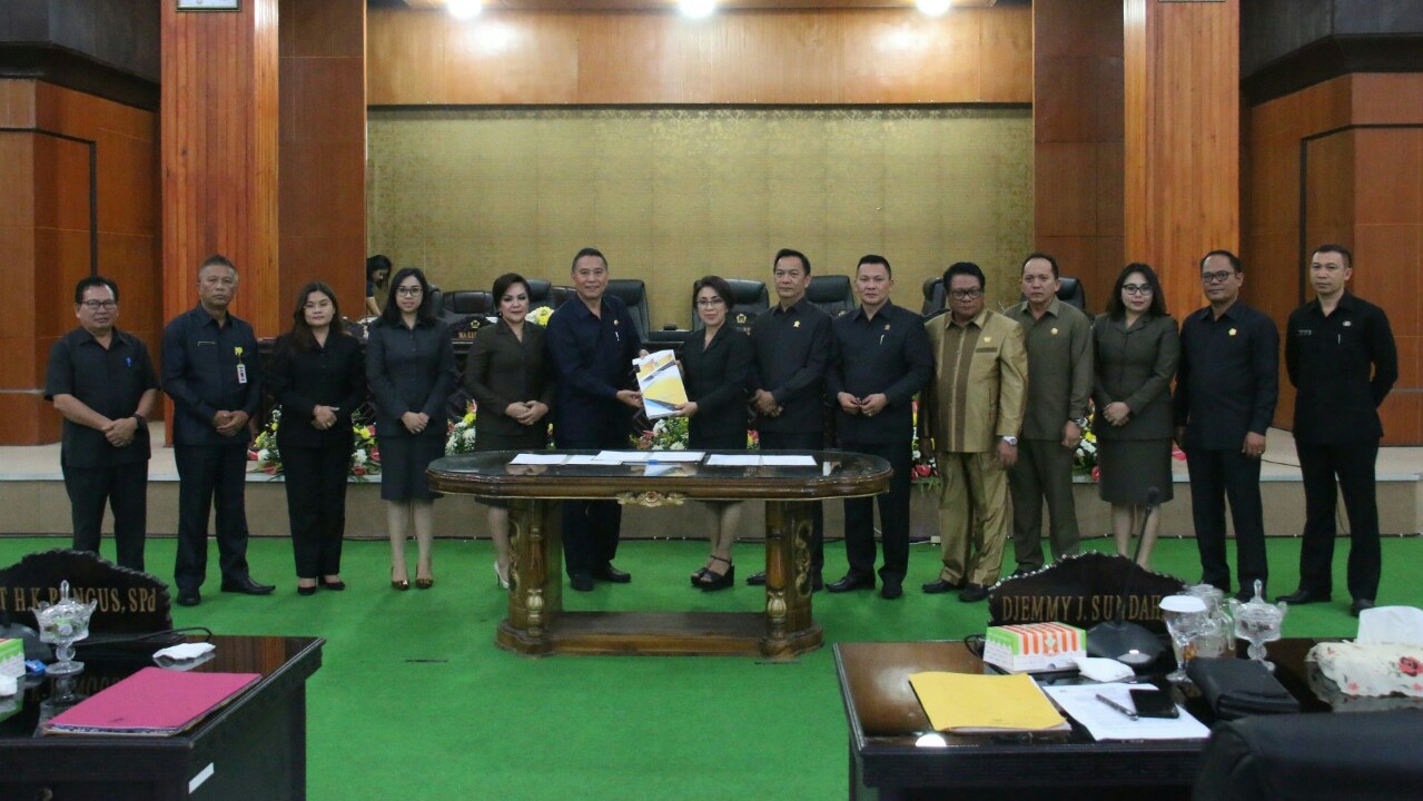 Miky Wenur Cs Setujui APBD Tomohon 2020