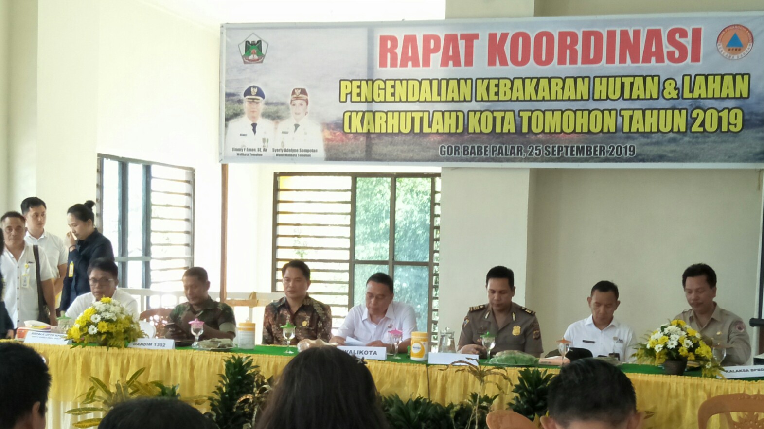 Runtuwene Suport Penanggulangan Karhutla