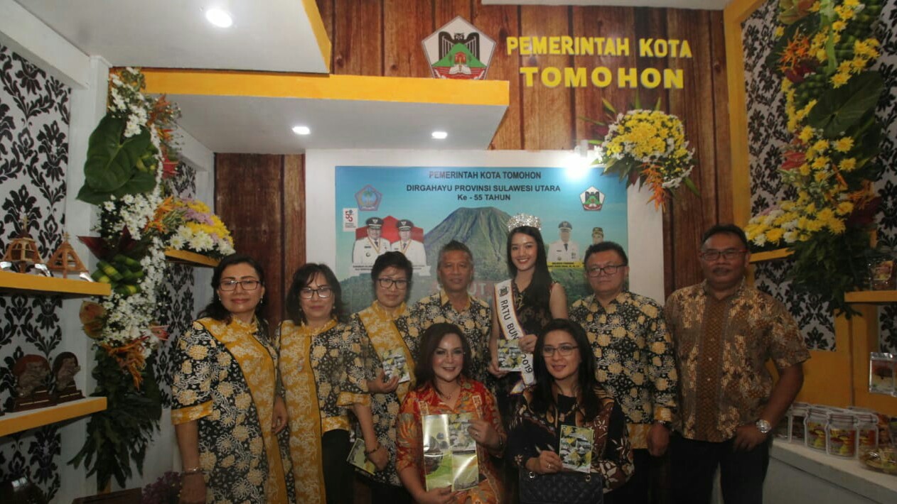 Pemkot Tomohon Ikut Berpartisipasi di Sulut Expo 2019