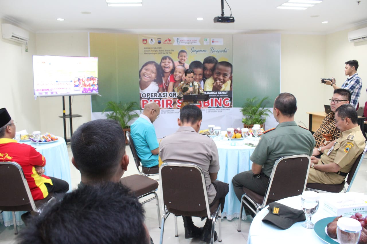 “Senyummu Harapanku” Dalam Rangkaian HUT ke 74 TNI, Kodim Pati Gelar Operasi Bibir Sumbing