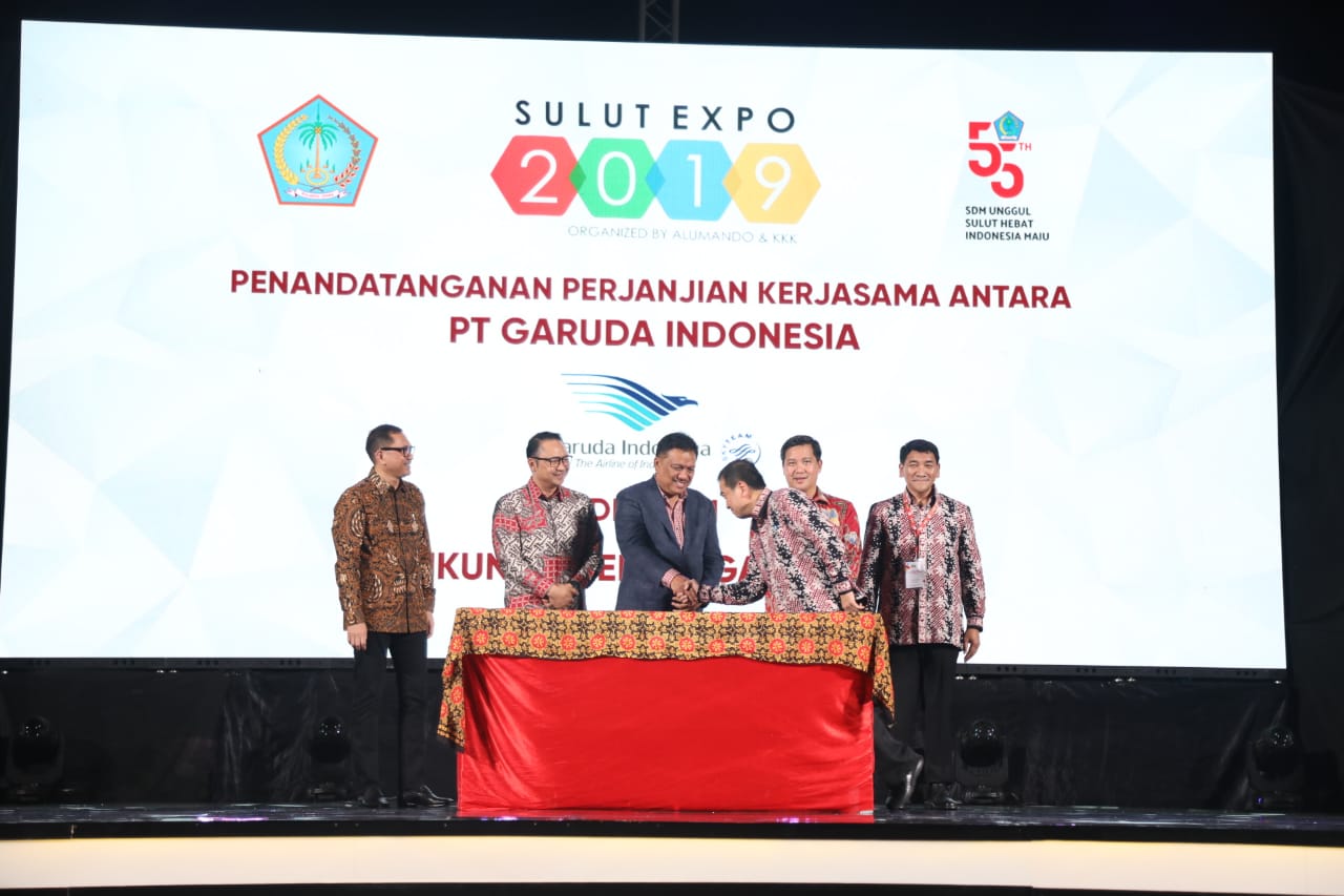 Sulut Expo 2019, Garuda Indonesia dan Rarampa Restoran Jalin Kerjasama Kuliner