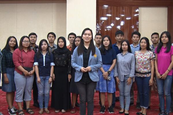 Wakil Rektor Tolak Demo Anarkis, Mahasiswa Unsrat Dukung Pelantikan Presiden dan Wakil Presiden