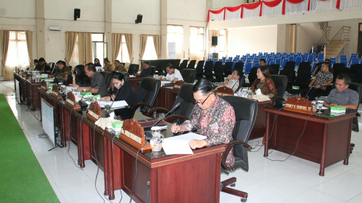 DPRD Tomohon Gelar Pembahasan Tatib MJ 2019-2024