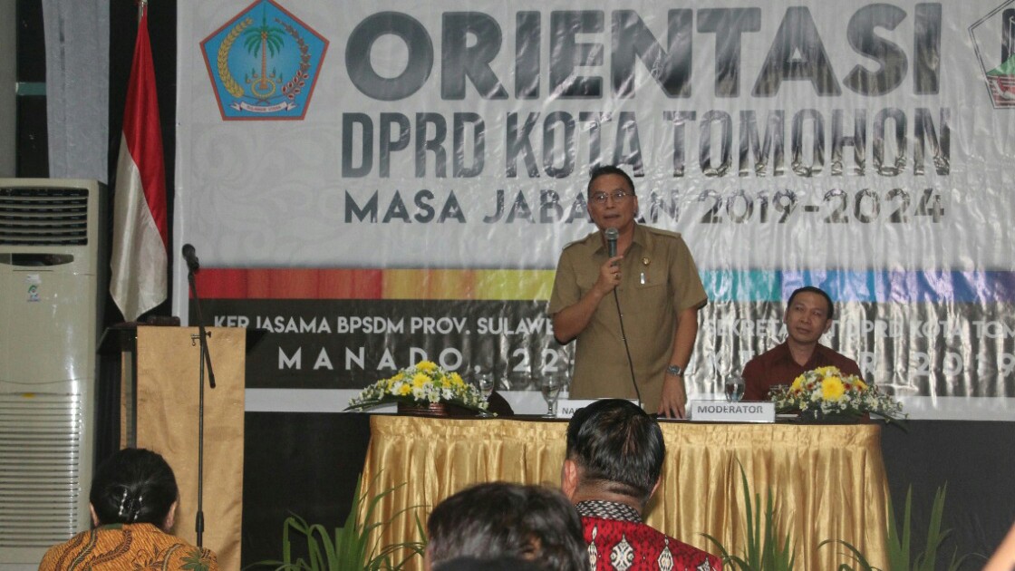 Walikota Eman: Orientasi Anggota DPRD, Bangun Tata Kerja dan Sinergitas Dengan Pemerintah