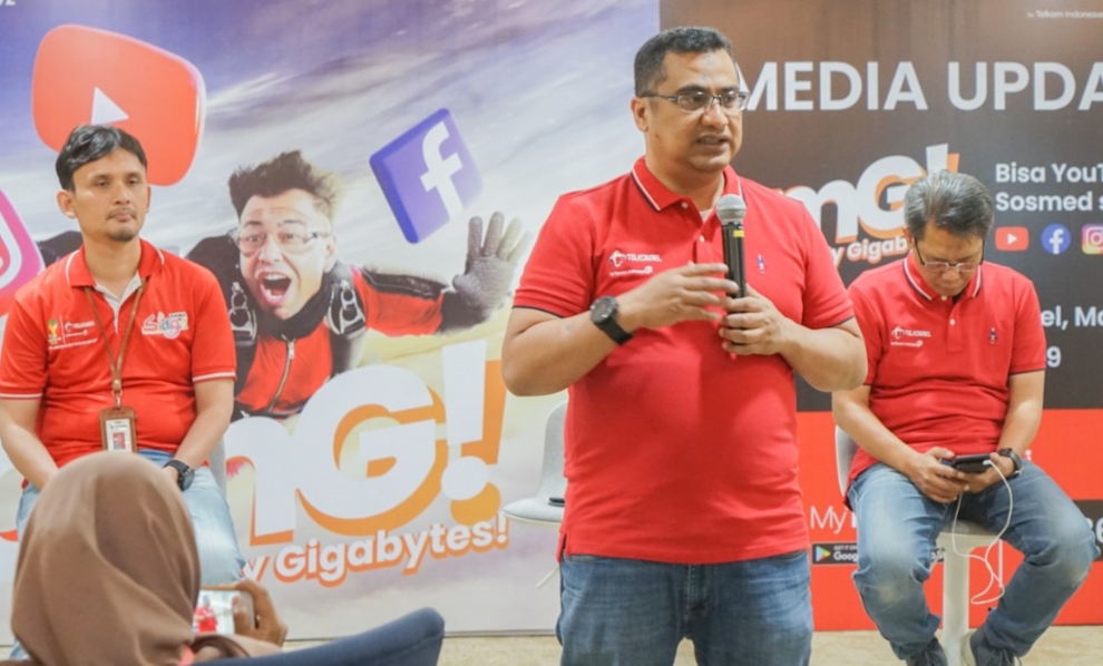 Telkomsel  Fokus  Pemerataan Infrastruktur Teknologi Broadband Terdepan