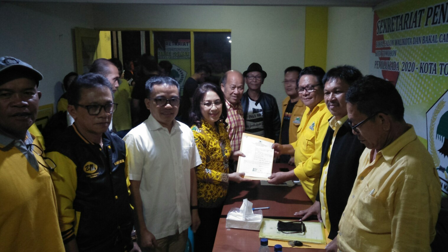 Daftar Cawali Tomohon di Partai Golkar, Miky Wenur Jawab Jasa Beringin Pada Karier Politiknya