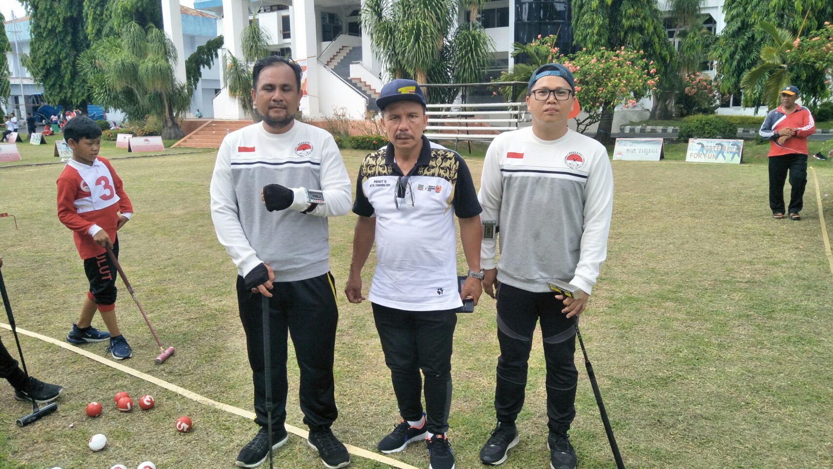 Menyapa Atlit, Kadispora Kunjungi Area Porprov X Sulut 2019