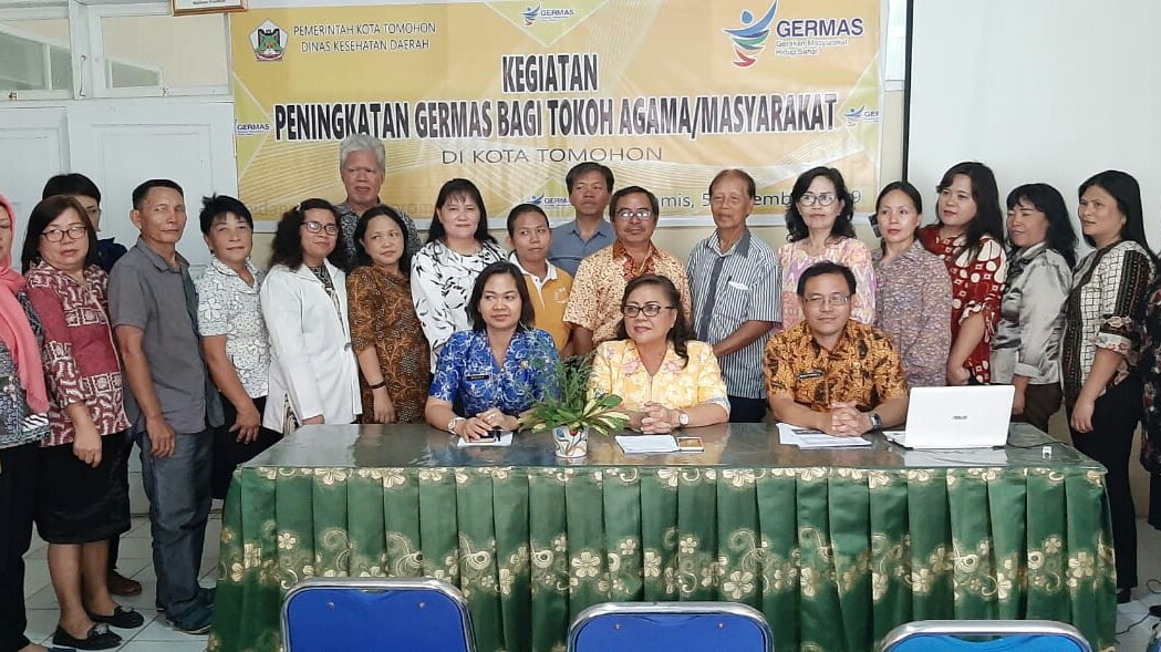 Dinkesda Tomohon Kampanyekan GerMas Sehat