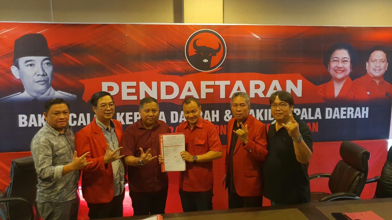 Makin Solid, Roland Roeroe Aura Kemenangan PDI-P di Pilkada Tomohon 2020 Makin Solid, Roland Roeroe Aura Kemenangan PDI-P di Pilkada Tomohon 2020