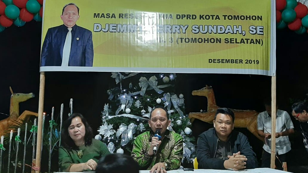 Serap Aspirasi, Ketua DPRD Tomohon Gelar Reses