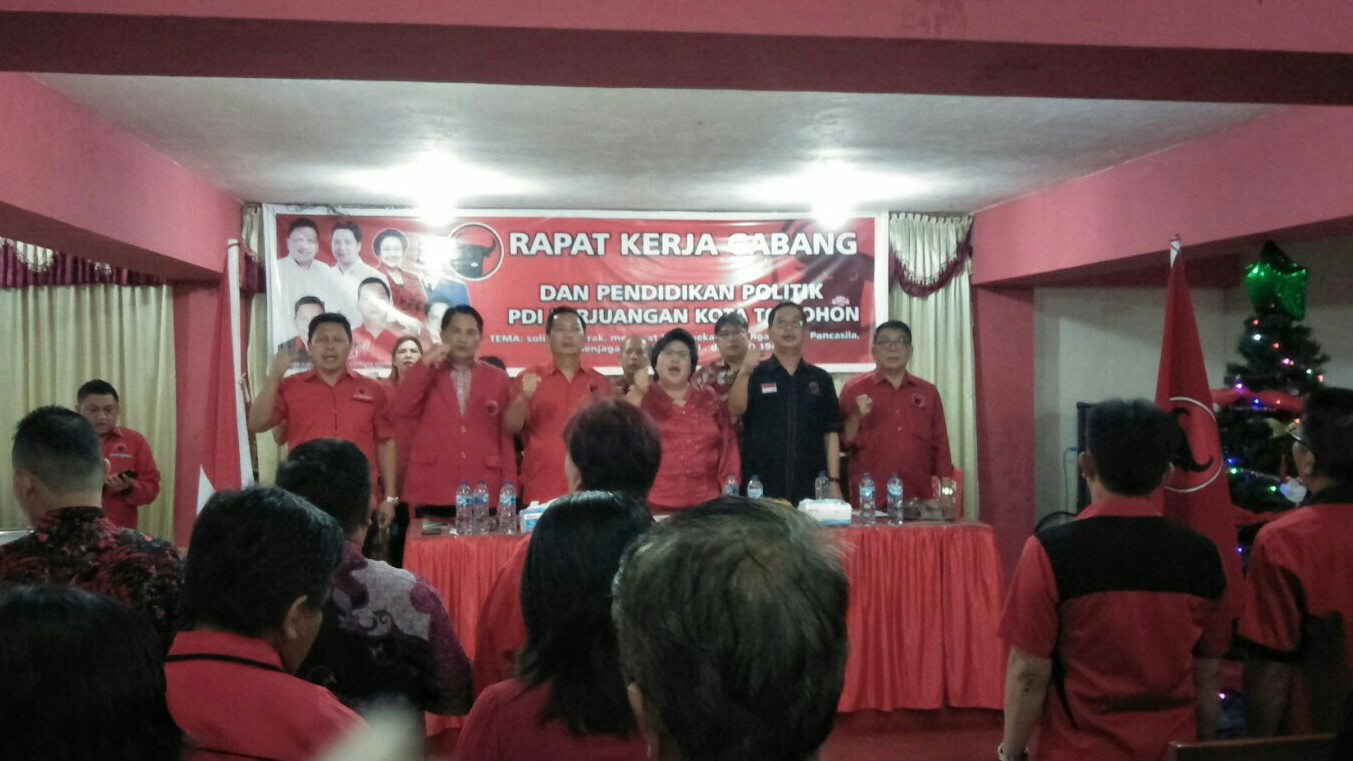 Rakercab PDI Perjuangan Tomohon, Perkuat Soliditas Hadapi Pilkada 2020 Rakercab PDI Perjuangan Tomohon, Perkuat Soliditas Hadapi Pilkada 2020